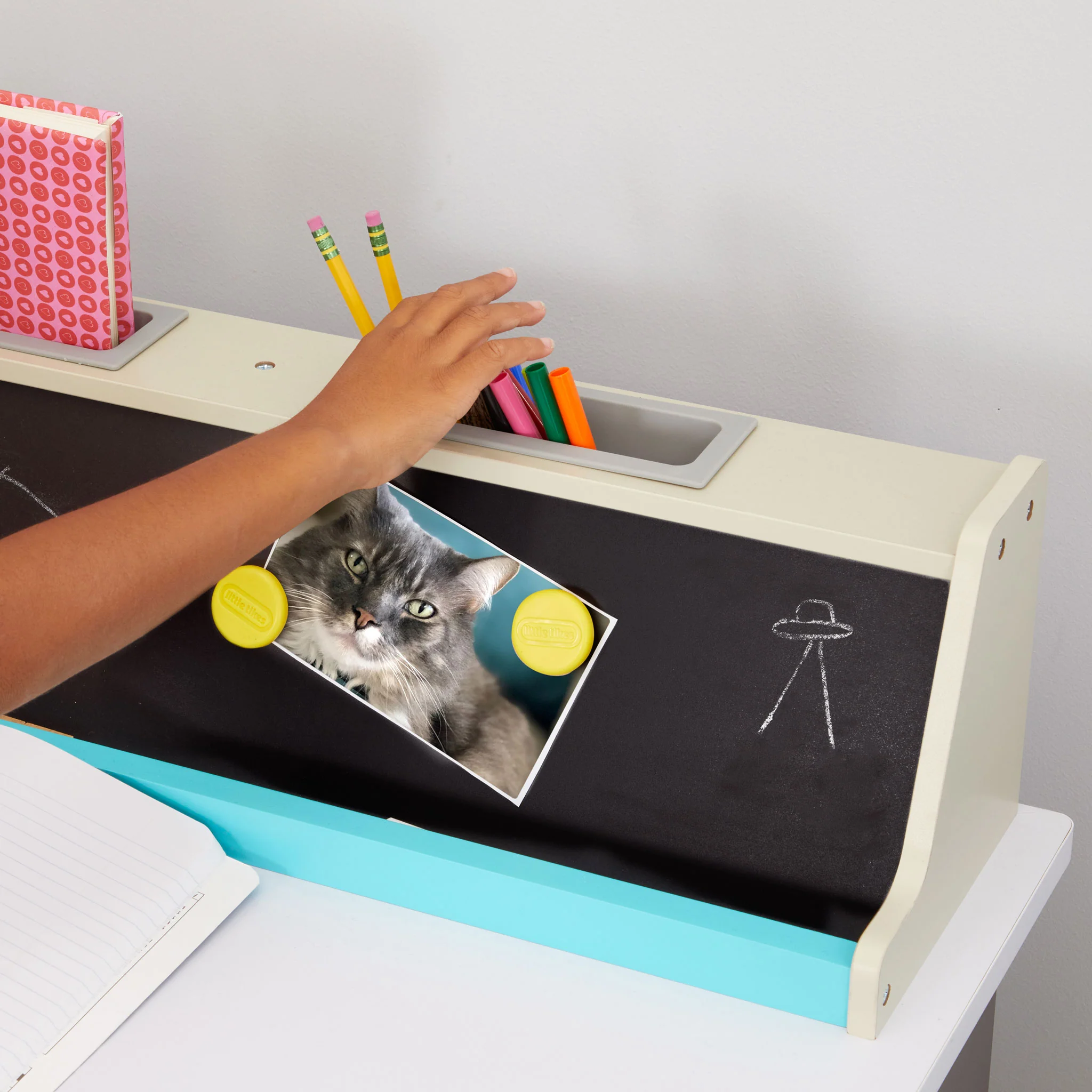 2-in-1 Chalkboard Desk - Image 7