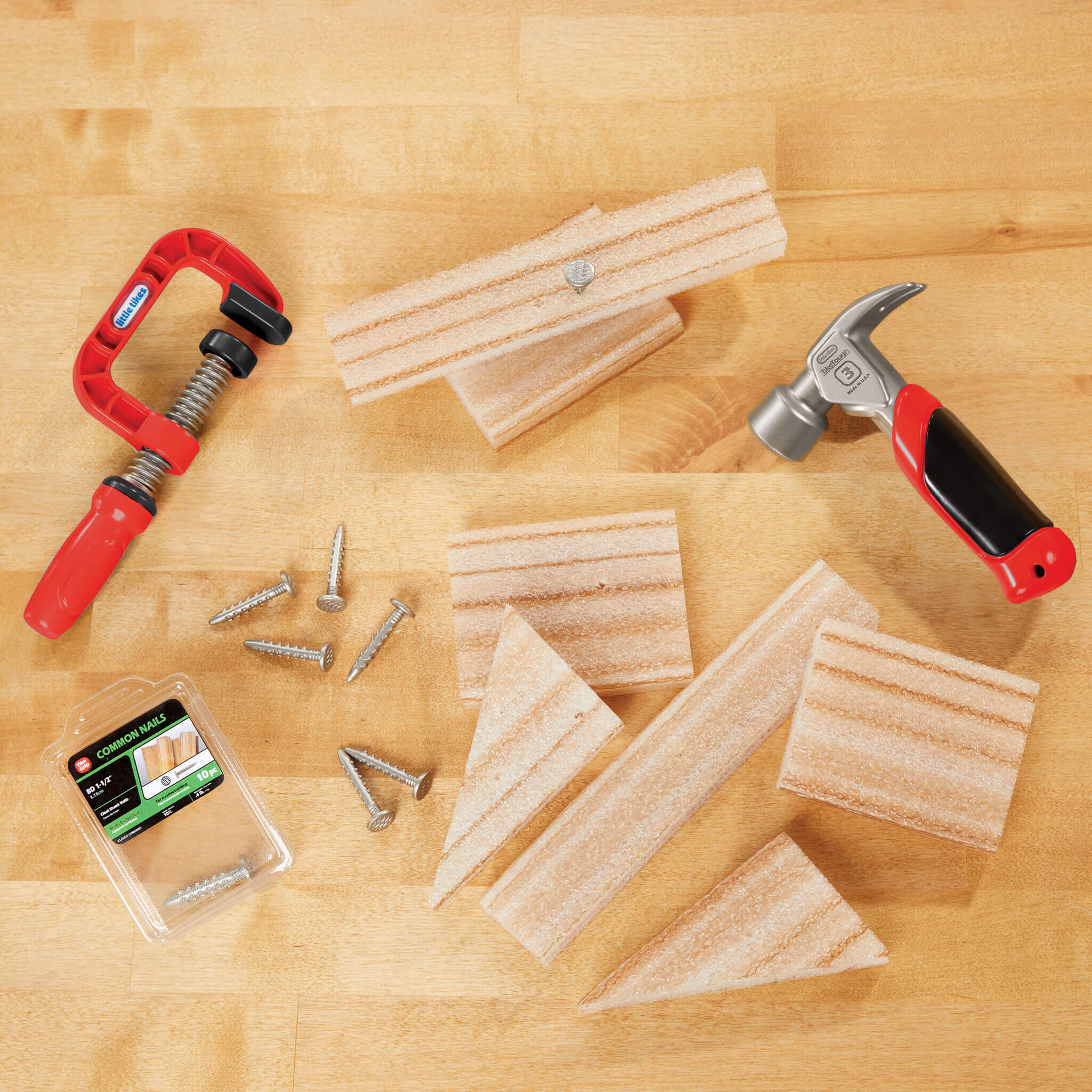 Creative Construction™ Hammer and Nail Set - Image 4