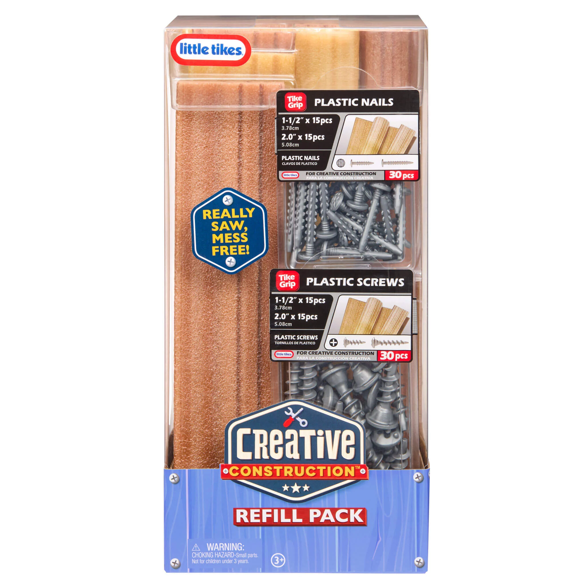 Creative Construction™ Wood, Nails and Screw Bundle - Image 3