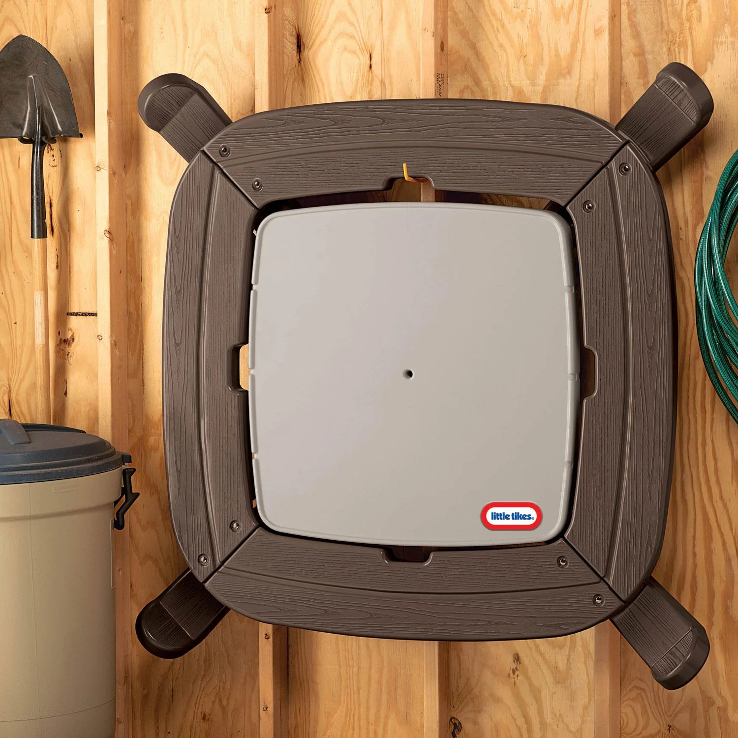 Fold 'n Store™ Picnic Table with Market Umbrella - Image 4