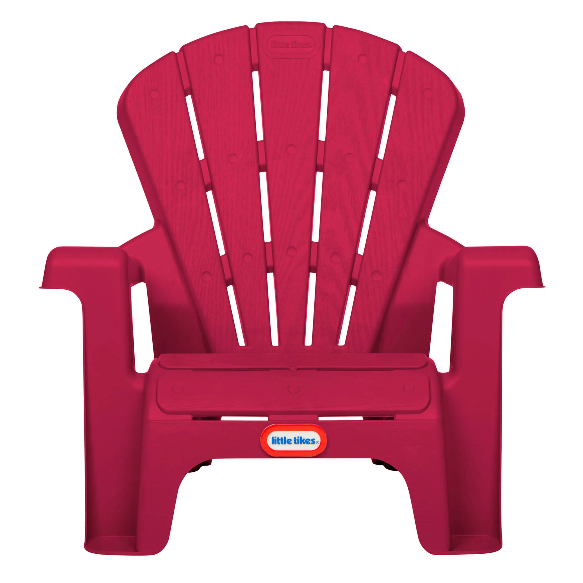 Garden Chairs - Red 4 Pack - Image 3