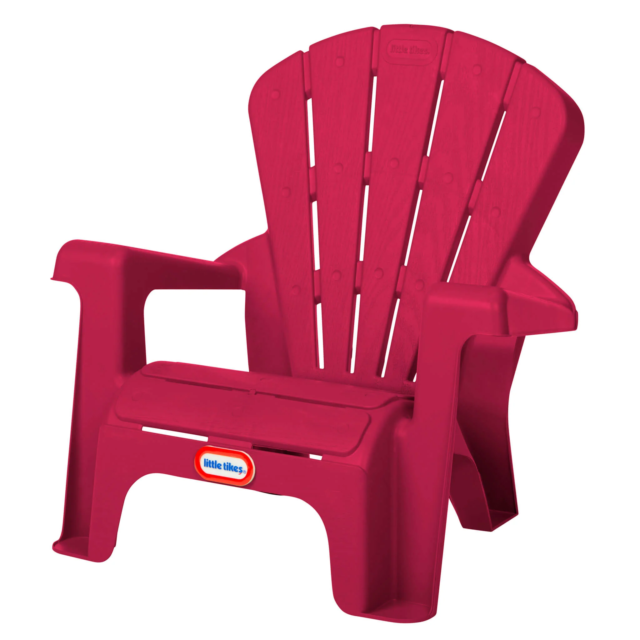 Garden Chairs - Red 4 Pack - Image 4