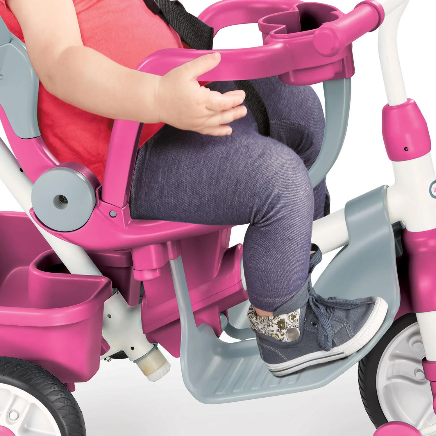 Perfect Fit™ 4-in-1-Trike - Pink - Image 5