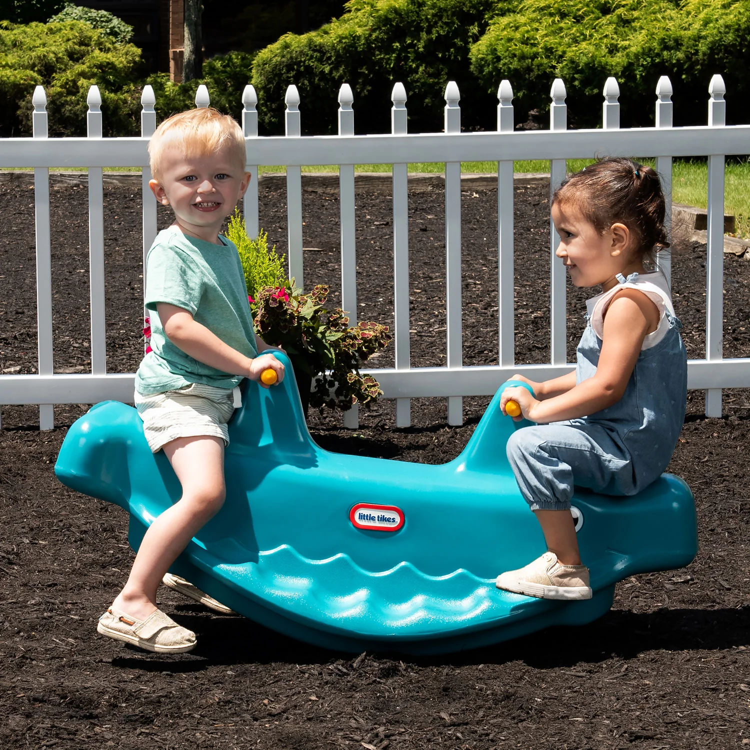Whale Teeter Totter - Blue - Image 4